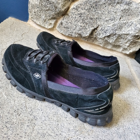 Skechers Black Slip On Shoes size 8.5 - Picture 6 of 13